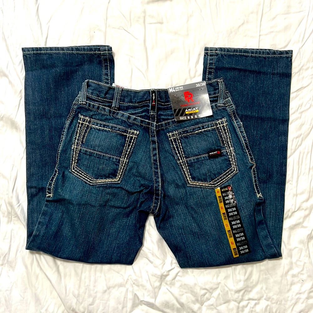 NEW Ariat M4 Low Rise Boot cut jeans. Size 30/30